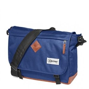 Eastpak Delegate Messenger Bag Umhängetasche into tan navy  