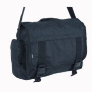 Mens & Womens BLACK Messenger / Dispatch Bag  