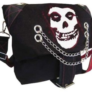 Misfits- Dual Chain Foldober Messenger Bag  