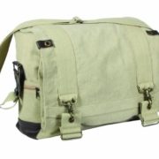 ROTHCO VINTAGE CANVAS B-15 PILOT MESSENGER BAG - BLACK, OLIVE OR KHAKI DRAB (KHAKI)  