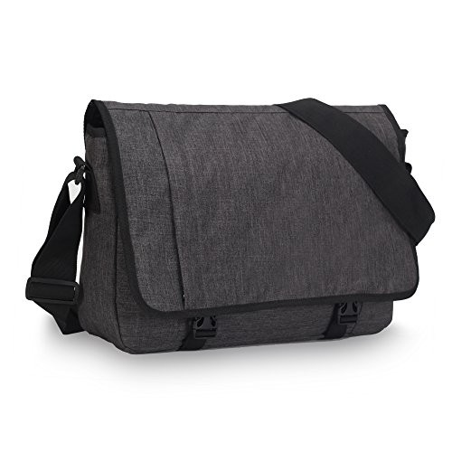 grey messenger bag mens