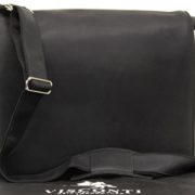 Visconti XL Messenger Bag A4 Plus - Hunter Leather -16054 - Harvard XL - Oil Black  