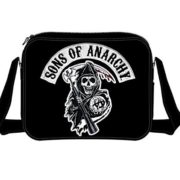 Sons Of Anarchy Reaper Logo SAMCRO Official New Black Messenger Bag  