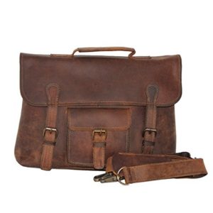 Craftvilla - Vintage leather satchel, messenger bag, mens bag, office bag, leather  