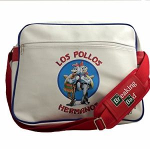 Breaking Bad Official Messenger Shoulder Bag - Los Pollos Hermanos Fried Chicken Design  