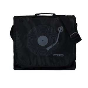 Keep It Vinyl Bag - Vintage Retro Style Record DJ LP Vinyl Records Messenger Shoulder Bag  