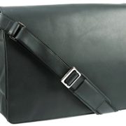 Visconti Hunters Distressed Oiled Leather 14" Laptop Messenger Shoulder Bag - (18548) (Oil Black)  