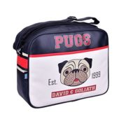 David and Goliath Messenger Bag PUGS  