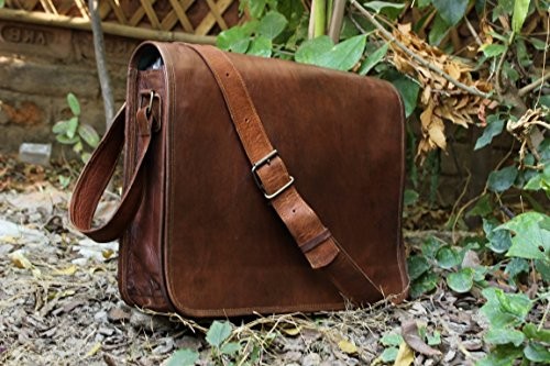 leather laptop messenger bags for men