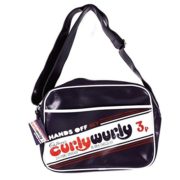 Cadbury's® Chocolate Curly Wurly CurlyWurly Retro Vintage Shoulder Messenger Bag Purple Travel Carry Case  