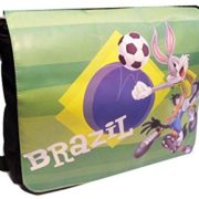 **Great Value** World Cup Messenger Bags (GREEN BRAZIL)  