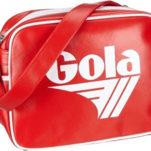 Gola Redford Retro Inspired Sports Bag - Red/White  