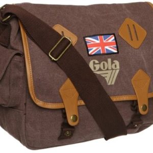 Gola Unisex-Adult Dillon Sports Bag, Burgandy/Tan, One Size  