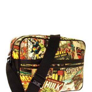 Marvel Comics Printed Comic Strip Style Messenger Bag - Official  