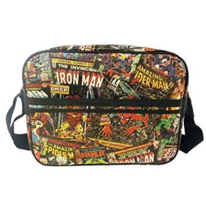 Marvel Black Messenger Bag  