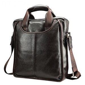 Nadoo Men's Leather Cross Body Shoulder Purse Bag Messenger Tote Briefcase  